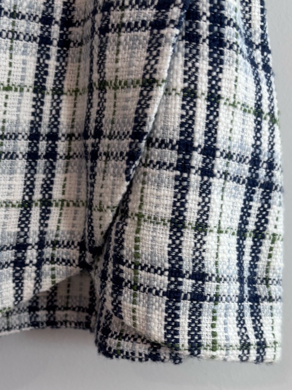 Abercrombie & Fitch Navy, White and Green Plaid Set - Picture 7 of 11